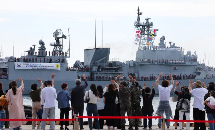 Navy Dispatches Warship for Routine Rotation of Anti-Piracy Cheonghae Unit